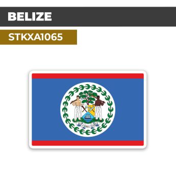 Sticker BELIZE | Drapeaux Pays
