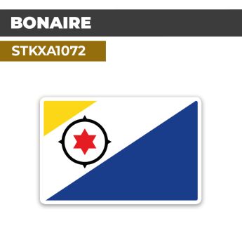 Sticker BONAIRE | Drapeaux Pays