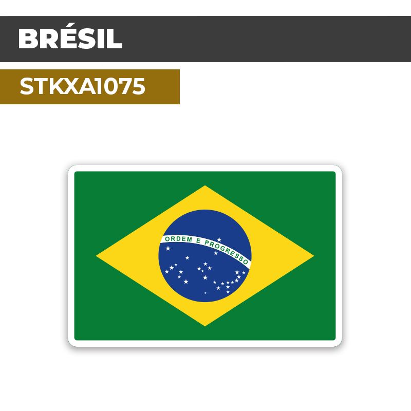 Sticker BRÉSIL | Drapeaux Pays