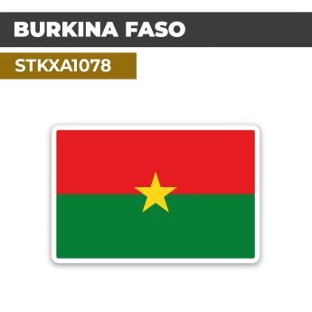 Sticker BURKINA FASO | Drapeaux Pays