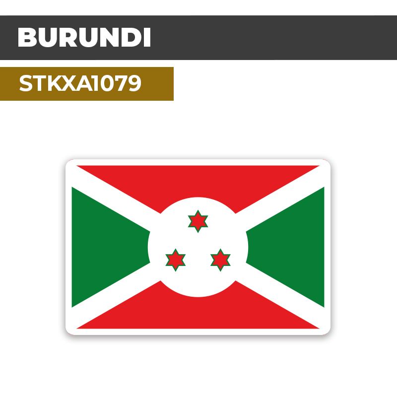 Sticker BURUNDI | Drapeaux Pays