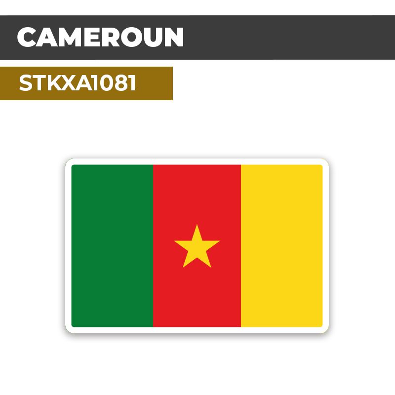 Sticker CAMEROUN | Drapeaux Pays