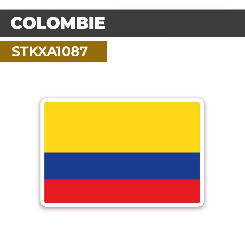 Sticker COLOMBIE | Drapeaux Pays