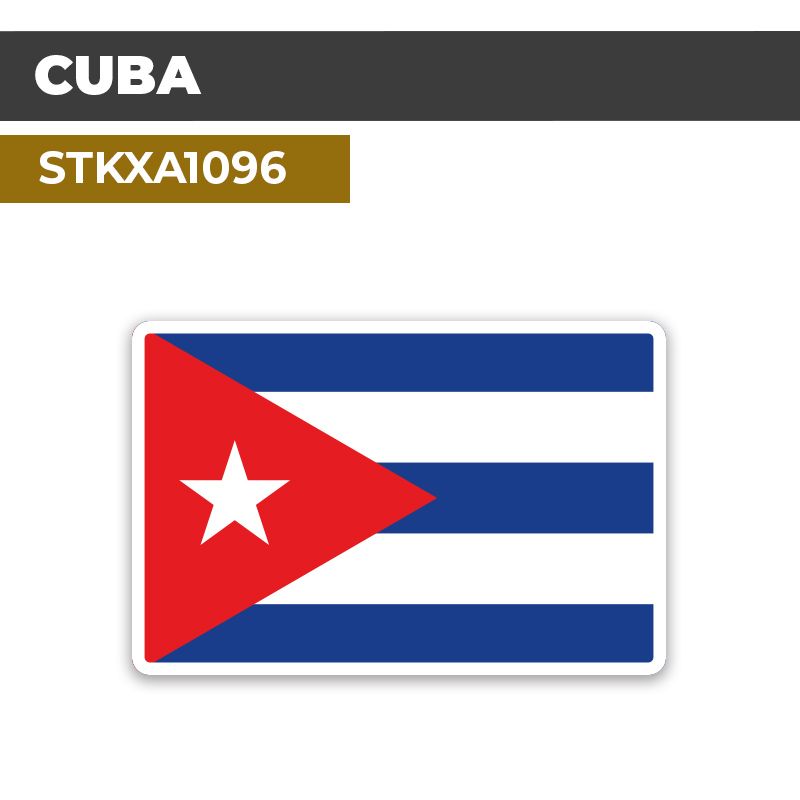 Sticker CUBA | Drapeaux Pays