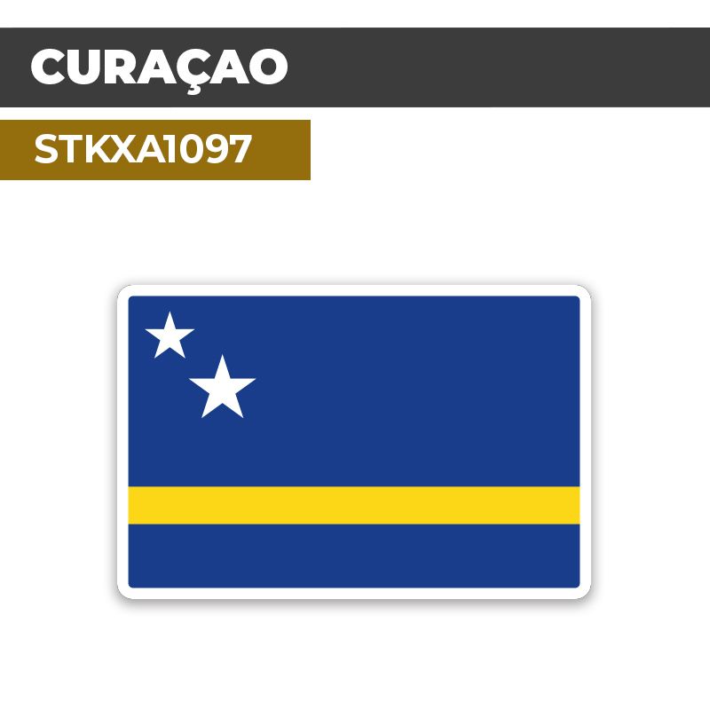 Sticker CURAÇAO | Drapeaux Pays