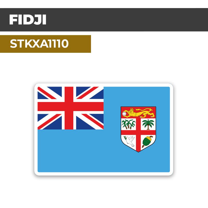 Sticker FIDJI | Drapeaux Pays