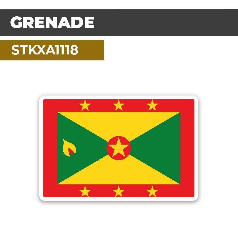 Sticker GRENADE | Drapeaux Pays