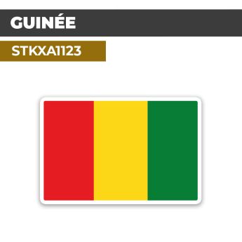 Sticker GUINÉE | Drapeaux Pays