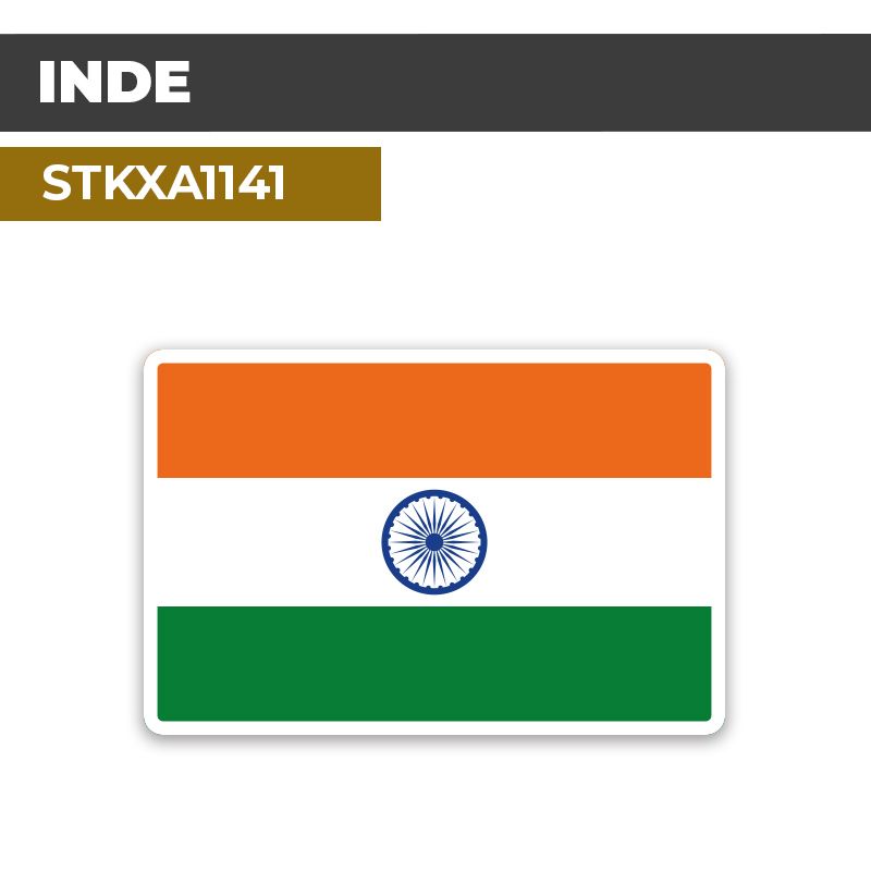Sticker INDE | Drapeaux Pays