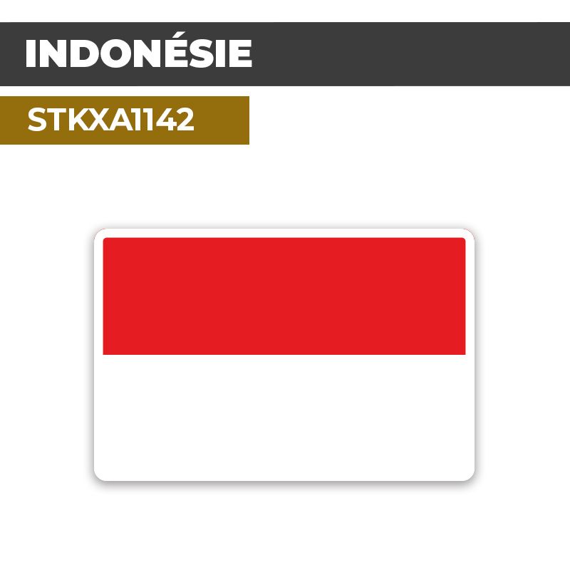 Sticker INDONÉSIE | Drapeaux Pays