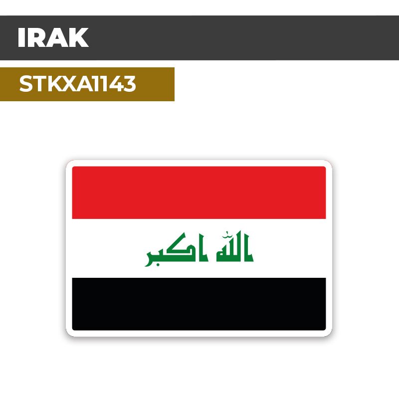 Sticker IRAK | Drapeaux Pays