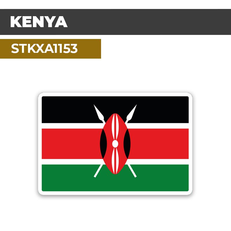 Sticker KENYA | Drapeaux Pays