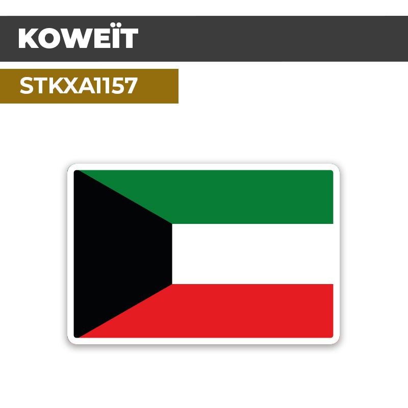 Sticker KOWEÏT | Drapeaux Pays