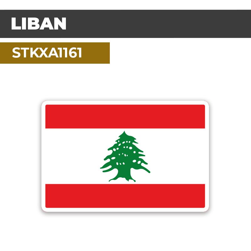 Sticker LIBAN | Drapeaux Pays