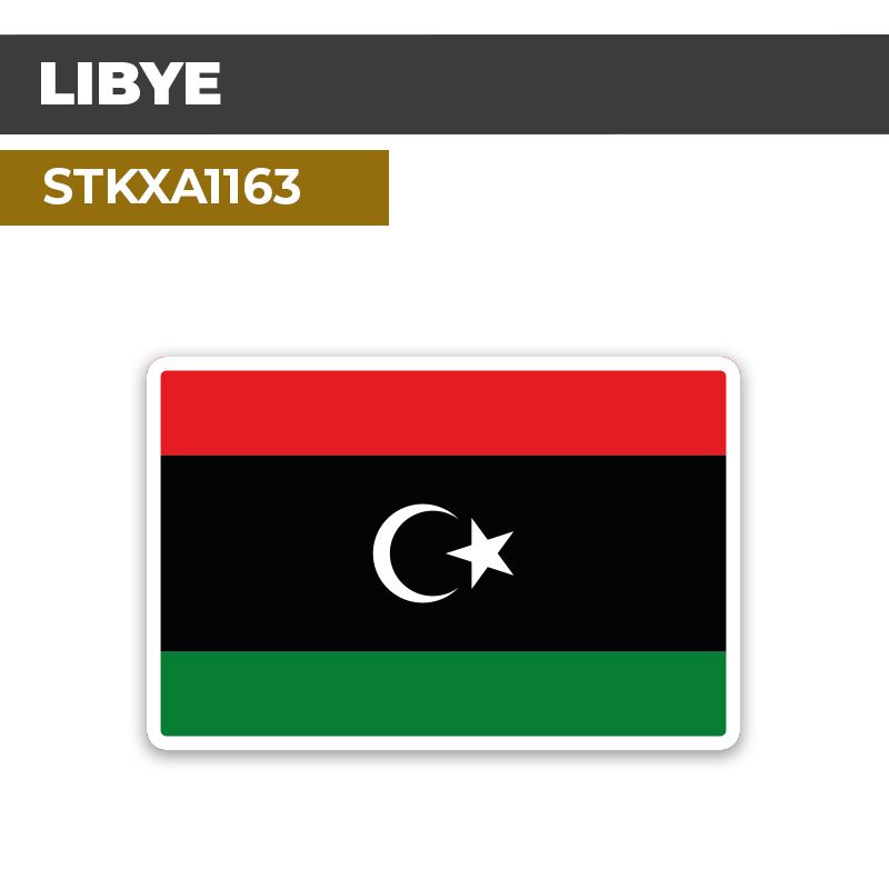 Sticker LIBYE | Drapeaux Pays