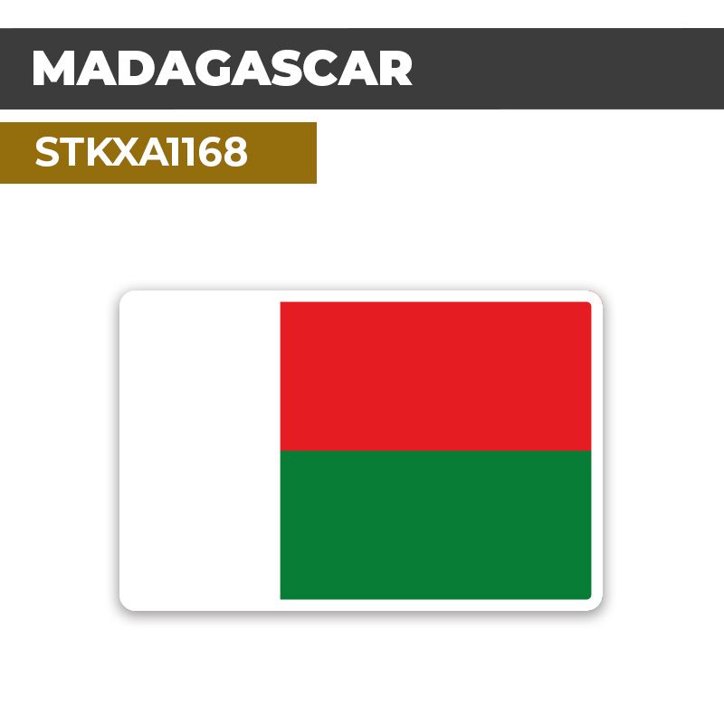 Sticker MADAGASCAR | Drapeaux Pays