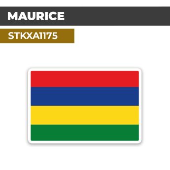 Sticker MAURICE | Drapeaux Pays