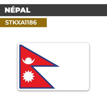 Sticker NÉPAL | Drapeaux Pays