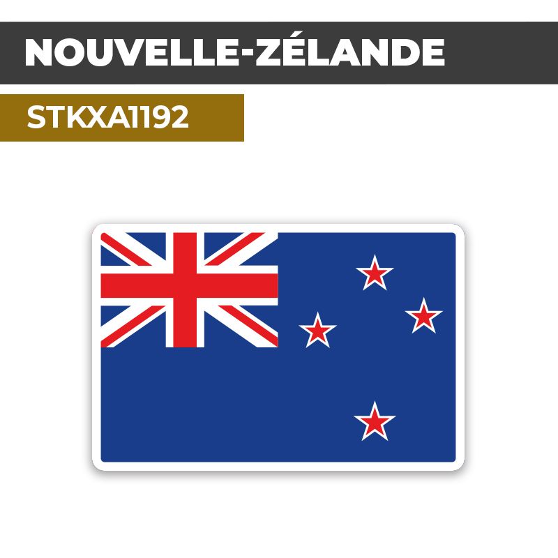 Sticker NOUVELLE-ZÉLANDE | Drapeaux Pays