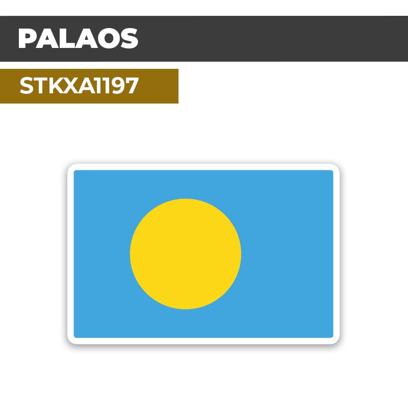 Sticker PALAOS | Drapeaux Pays
