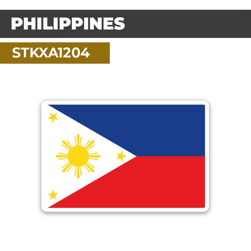 Sticker PHILIPPINES | Drapeaux Pays