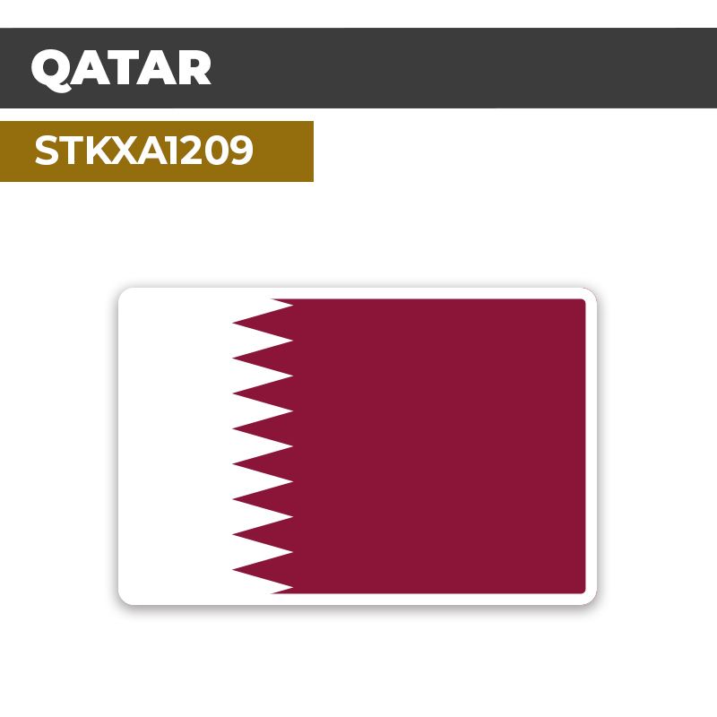 Sticker QATAR | Drapeaux Pays