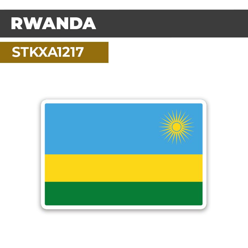 Sticker RWANDA | Drapeaux Pays