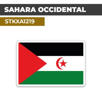Sticker SAHARA OCCIDENTAL | Drapeaux Pays