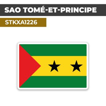Sticker SAO TOMÉ-ET-PRINCIPE | Drapeaux Pays