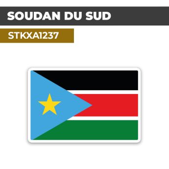 Sticker SOUDAN DU SUD | Drapeaux Pays