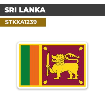 Sticker SRI LANKA | Drapeaux Pays