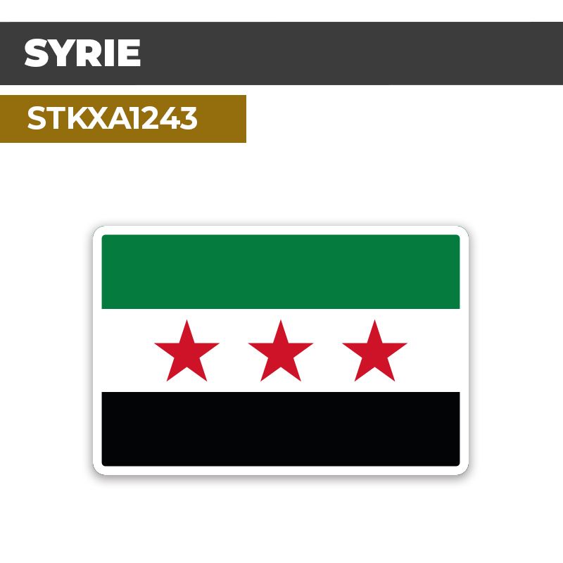 Sticker SYRIE | Drapeaux Pays