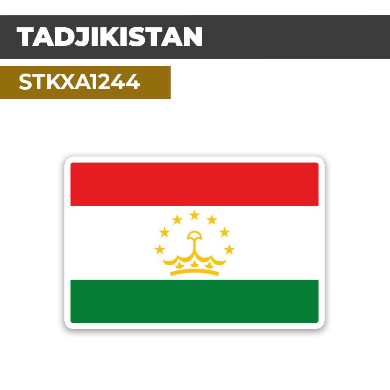 Sticker TADJIKISTAN | Drapeaux Pays