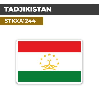 Sticker TADJIKISTAN | Drapeaux Pays