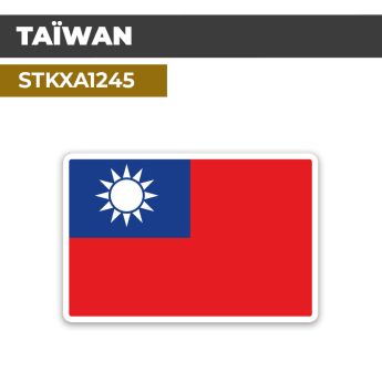 Sticker TAÏWAN | Drapeaux Pays