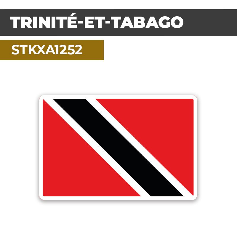 Sticker TRINITÉ-ET-TABAGO | Drapeaux Pays