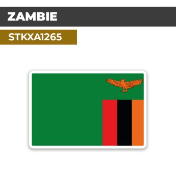 Sticker ZAMBIE | Drapeaux Pays