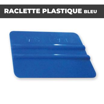 RACLETTE DE MAROUFLAGE BLEU | Sans Feutrine | Accessoires pour adhésif