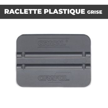 RACLETTE DE MAROUFLAGE GRISE | Sans Feutrine | Accessoires pour adhésif