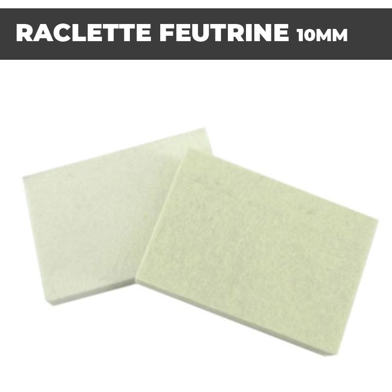 RACLETTE DE MAROUFLAGE EN FEUTRINE 10MM | Accessoires pour adhésif
