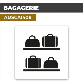 Autocollant | BAGAGERIE | Transport de tourisme