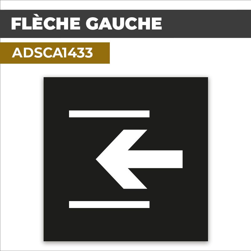 Autocollant | FLÈCHE GAUCHE | Directions