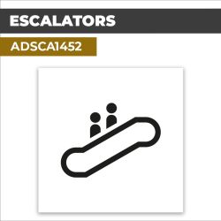 Autocollant | ESCALATORS | Accès aux étages