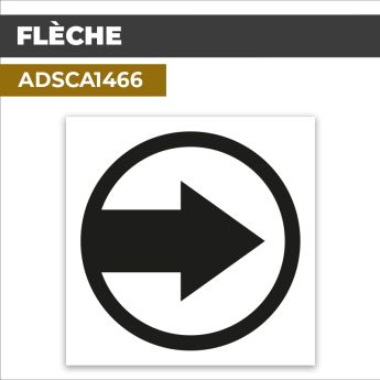 Autocollant | FLÈCHE | Direction