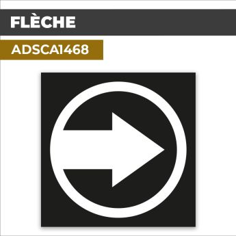 Autocollant | FLÈCHE | Direction