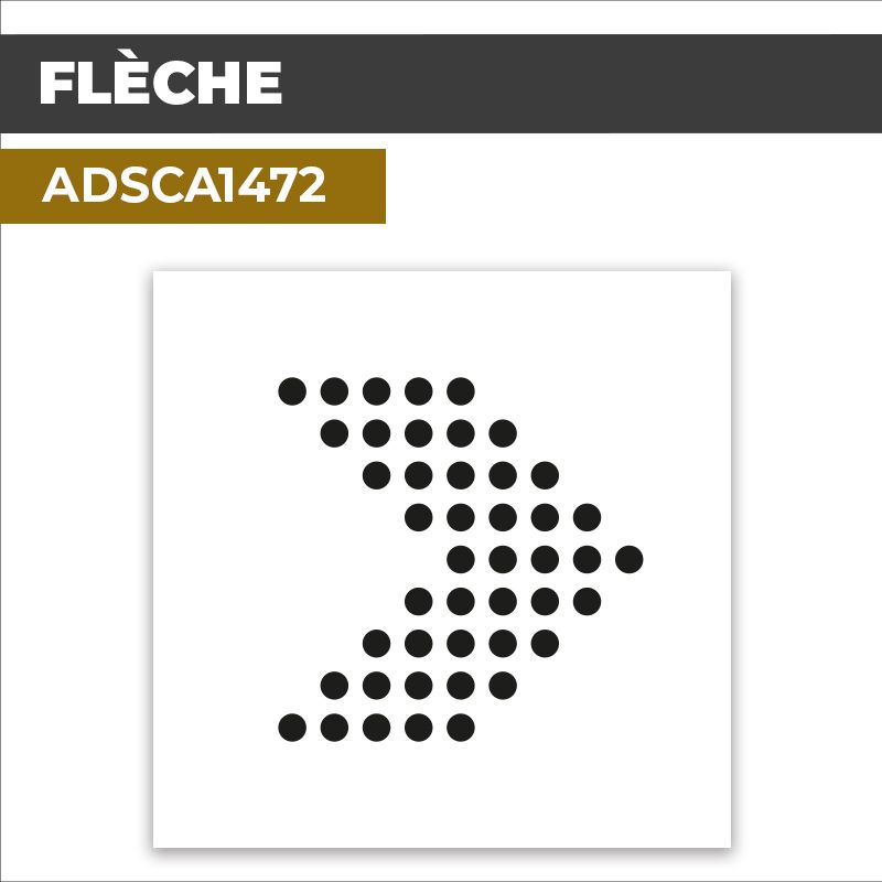 Autocollant | FLÈCHE | Direction