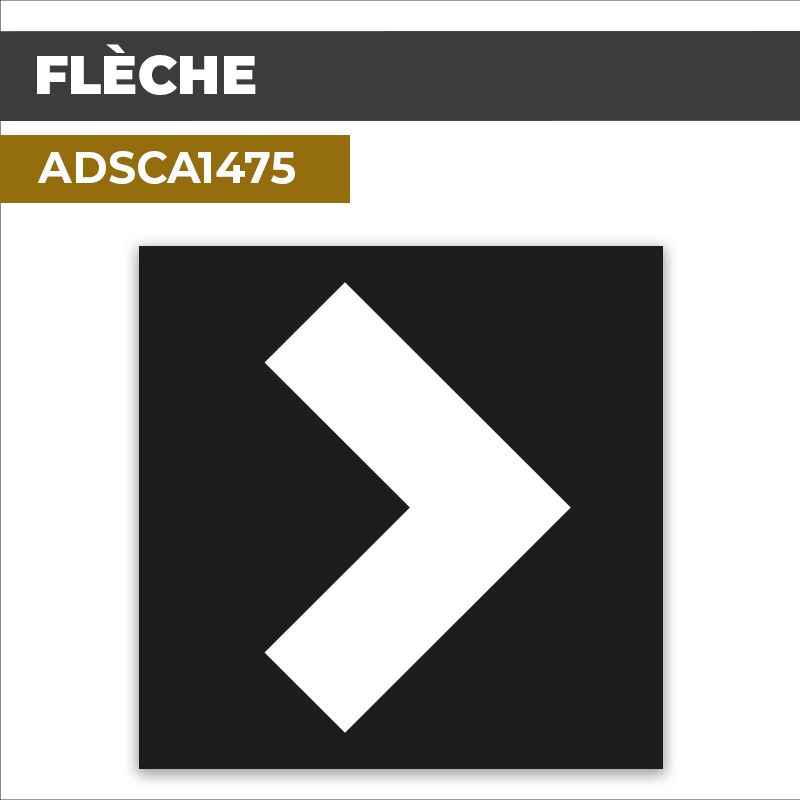 Autocollant | FLÈCHE | Direction