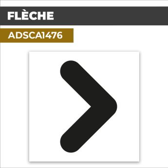 Autocollant | FLÈCHE | Direction