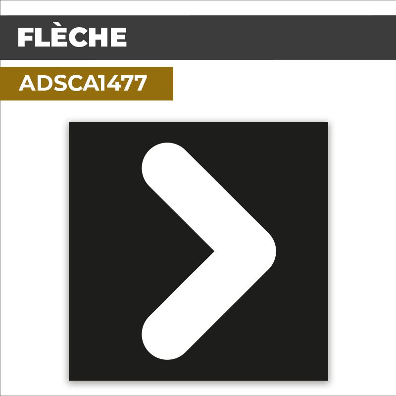 Autocollant | FLÈCHE | Direction