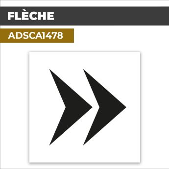 Autocollant | FLÈCHE | Direction